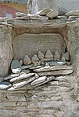Ladakh - chrtens at Lamayuru gompa 